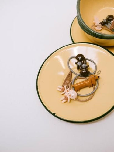 WE ARE GOMMU GOMMU DOG HAIR CLIP SET CARAMEL ヘアクリップ GOMMU157