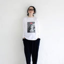 ★30%OFF★2024AW★michirico ミチリコ Owl Sleep T ホワイト MR24AW-03(kids/womens)