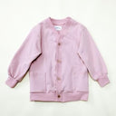 ★30%OFF★2024AW★michirico ミチリコ Back print cardigan ペールピンク MR24AW-10(kids/womens)