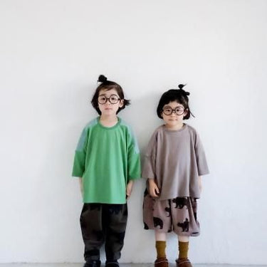 ★30%OFF★2024AW★michirico ミチリコ Little break sarouel pants カーキグレージュ MR24AW-14(kids)