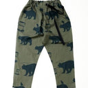 ★30%OFF★2024AW★michirico ミチリコ Little break pants オリーブ MR24AW-18(kids)