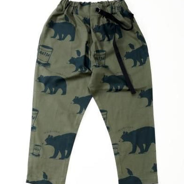 ★30%OFF★2024AW★michirico ミチリコ Little break pants オリーブ MR24AW-18(kids)