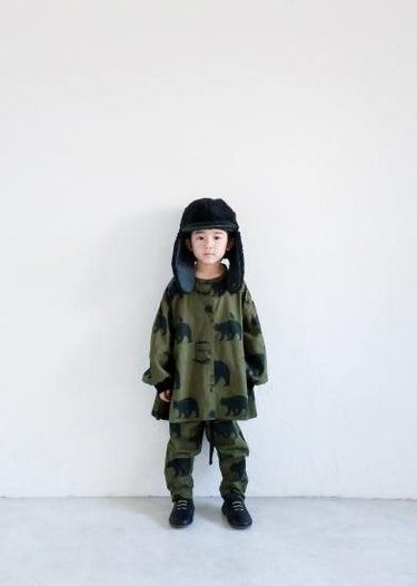 ★30%OFF★2024AW★michirico ミチリコ Little break pants オリーブ MR24AW-18(kids)
