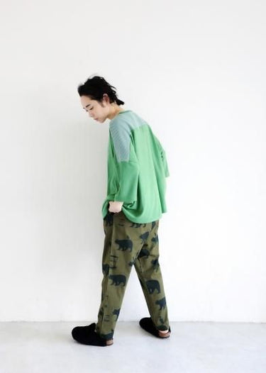 ★30%OFF★2024AW★michirico ミチリコ Little break pants オリーブ MR24AW-19(womens)
