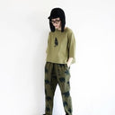 ★30%OFF★2024AW★michirico ミチリコ Little break pants オリーブ MR24AW-19(womens)