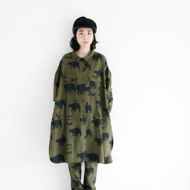★30%OFF★2024AW★michirico ミチリコ Little break pants オリーブ MR24AW-19(womens)