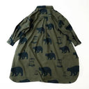 ★30%OFF★2024AW★michirico ミチリコ Little break big shirts オリーブ womens MR24AW-20