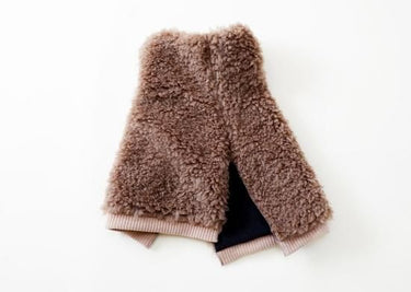 ★30%OFF★2024AW★michirico ミチリコ Boa neck warmer ベージュ MR24AW-32(kids/womens)