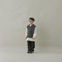 ★入荷済み★2024AW★MOUN TEN. マウンテン merino oversized vest charcoal MK07-1619