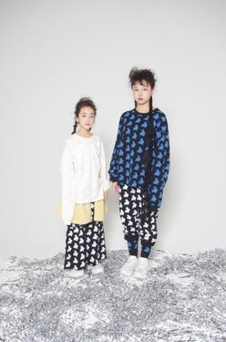 ★30%OFF★2024AW★UNIONINI ユニオニーニ long sleeved tee black CS-077