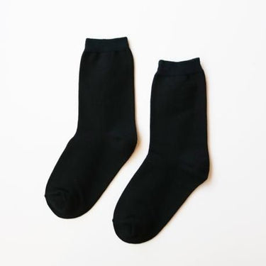 TAWARA タワラ 靴下 【1P】箱入り のびのび ソックス ブラック t90616