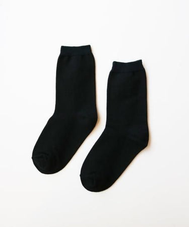TAWARA タワラ 靴下 【1P】箱入り のびのび ソックス ブラック t90616