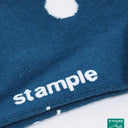 stample スタンプル 靴下 スタンダードドット ショートソックス３Ｐ チャコール&ネイビー&ホワイト 72313