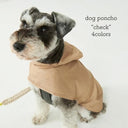 392 plusm サンキューニ プリュスエム check dog rain poncho マジックテープ 着脱簡単 マントタイプ レインポンチョ 梅雨対策 Sサイズ Q009