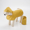 392 plusm サンキューニ プリュスエム check dog rain poncho マジックテープ 着脱簡単 マントタイプ レインポンチョ 梅雨対策 Sサイズ Q009