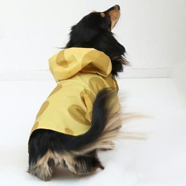 392 plusm サンキューニ プリュスエム maru dog rain poncho マジックテープ 着脱簡単 レインポンチョ 梅雨対策 Sサイズ A9000 S9011