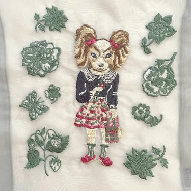 NathalieLete ナタリーレテ Nathalie Lete Organdy Bag Dog オーガンジーバッグ 510825