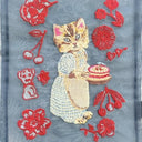 NathalieLete ナタリーレテ Nathalie Lete Organdy Drawstring pouch Blue eye オーガンジーポーチ 510813