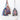 NathalieLete ナタリーレテ Nathalie Lete Organdy Drawstring pouch Blue eye オーガンジーポーチ 510813