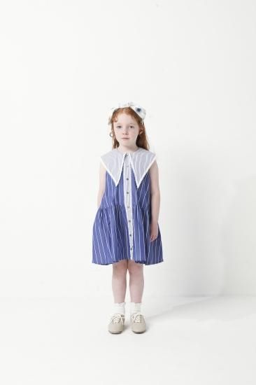 ★40%OFF★toitoitoi トイトイトイ ルイスワンピース ネイビー 141506/507