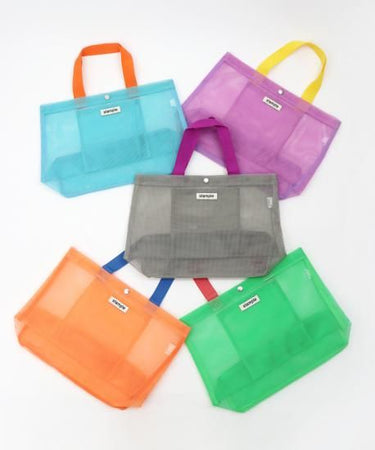 stample スタンプル キャンディカラー オールメッシュ キッズ トートバッグ 4colour 62990