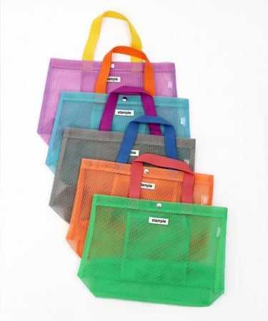 stample スタンプル キャンディカラー オールメッシュ キッズ トートバッグ 4colour 62990