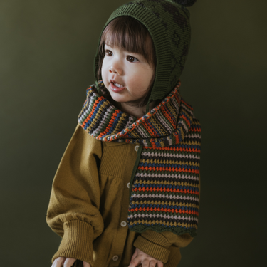 ★40%OFF★2024AW★MABLI マブリ ERYRI BONNET MOUM MONSTERA / UMBER MAB540