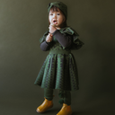 ★40%OFF★2024AW★MABLI マブリ ERYRI DRESS MOUM MONSTERA / UMBER/D MAB545