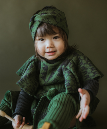 ★40%OFF★2024AW★MABLI マブリ ERYRI DRESS MOUM MONSTERA / UMBER/D MAB545