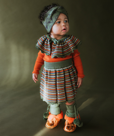 ★40%OFF★2024AW★MABLI マブリ ERYRI HEADBAND MOUM MONSTERA / UMBER MAB549