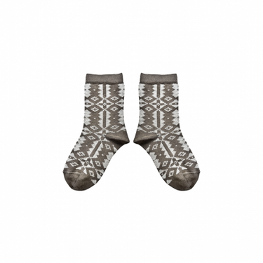★40%OFF★2024AW★MABLI マブリ ERYRI SHORT SOCKS MRWH MOREL / WHEAT MAB556