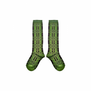 ★40%OFF★2024AW★MABLI マブリ ERYRI LONG SOCKS MOUM MONSTERA / UMBER MAB557