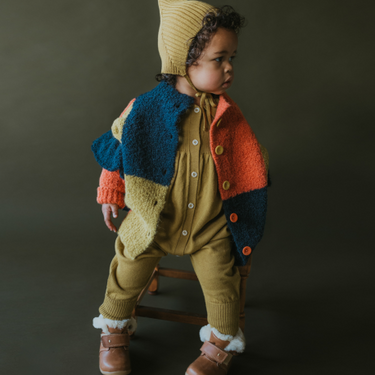 ★40%OFF★2024AW★MABLI マブリ CORNELI CARDIGAN PAINT PAINT PALETTE/D MAB569