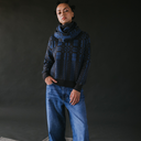 ★40%OFF★2024AW★MABLI マブリ ERYRI LOOP SCARF UMDE UMBER / DENIM/C womens W-MAB548