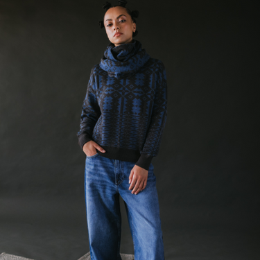 ★40%OFF★2024AW★MABLI マブリ ERYRI LOOP SCARF UMDE UMBER / DENIM/C womens W-MAB548