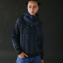 ★40%OFF★2024AW★MABLI マブリ ERYRI LOOP SCARF UMDE UMBER / DENIM/C womens W-MAB548