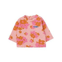 ★30%0FF★2024AW★tinycottons タイニーコットンズ FLOWERS BABY TEE peach AW24-012