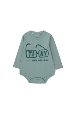 ★30%OFF★2024AW★tinycottons タイニーコットンズ TINY GLASSES BODY dark pistachio AW24-107