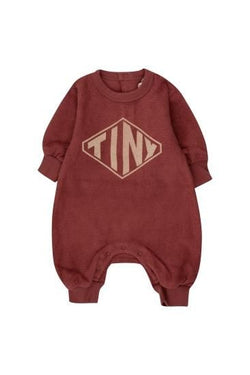 ★30%OFF★2024AW★tinycottons タイニーコットンズ DIAMOND TINY ONE-PIECE burgundy AW24-174