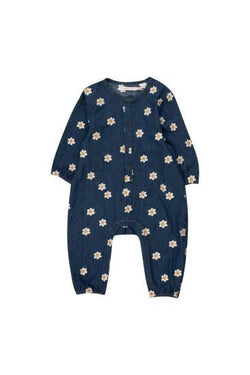 ★30%OFF★2024AW★tinycottons タイニーコットンズ DAISY DENIM ONE-PIECE dark wash denim AW24-240