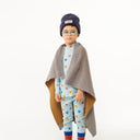 ★30%0FF★2024AW★tinycottons タイニーコットンズ GEOMETRIC MOCKNECK warm blue AW24-032