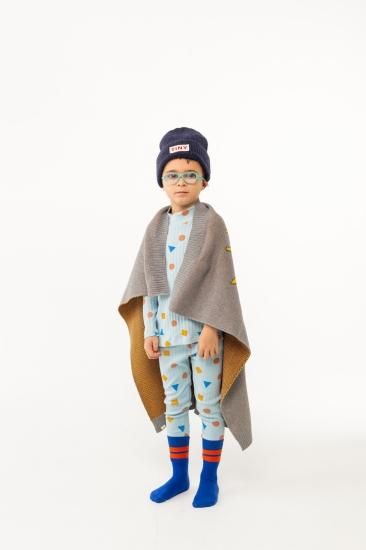 ★30%OFF★2024AW★tinycottons タイニーコットンズ GEOMETRIC PANT warm blue AW24-033