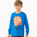 ★30%0FF★2024AW★tinycottons タイニーコットンズ REGULARS TEE blue AW24-088
