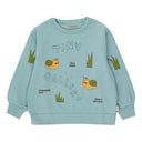 ★30%0FF★2024AW★tinycottons タイニーコットンズ ARTSY SNAIL SWEATSHIRT warm blue AW24-123