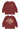 ★30%0FF★2024AW★tinycottons タイニーコットンズ DIAMOND TINY SWEATSHIRT burgundy AW24-172
