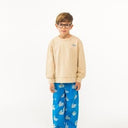 ★30%OFF★2024AW★tinycottons タイニーコットンズ RABBITS PLEATED PANT blue AW24-193