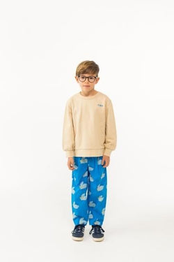 ★30%OFF★2024AW★tinycottons タイニーコットンズ RABBITS PLEATED PANT blue AW24-193