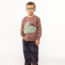 ★30%OFF★2024AW★tinycottons タイニーコットンズ FLANNEL TROUSERS navy AW24-214