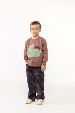 ★30%OFF★2024AW★tinycottons タイニーコットンズ FLANNEL TROUSERS navy AW24-214