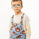 ★30%OFF★2024AW★tinycottons タイニーコットンズ BEARS DENIM DUNGAREE denim blue AW24-228